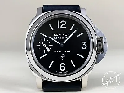 *Rare* Panerai PAM00005 PAM 005 Luminor Marina Logo J Serial Watch W/ B&P • $4195