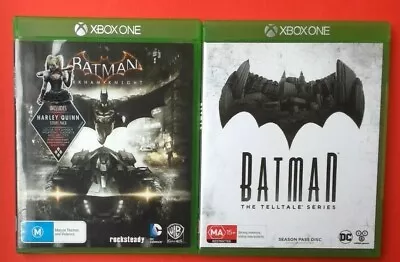 Batman Arkham Knight + Telltale Series Episode 1 XBOX ONE TRACKING+FREE POSTAGE • $24.95