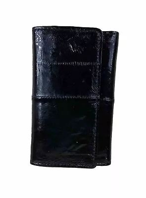 Men’s Vtg Eel Skin Key Holder Organizer Wallet Preowned NEW Slim • $13.80