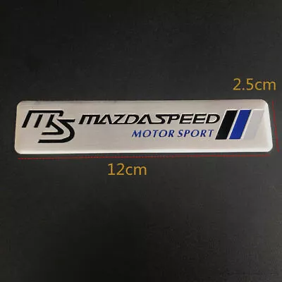 Metal Car Body Fender Rear Trunk Logo Emblem For Mazdaspeed Mazda Mazda Sport • $9.99