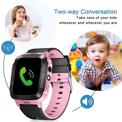 $25.64 • Buy Kids Smart Watch Camera SIM GSM SOS Alarm Camer Phone Watches Boys Girls Gift AU