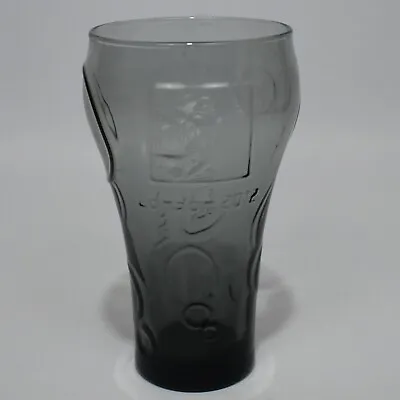 McDonalds Coca Cola Coke Glass 2012 London Olympics Charcoal Collectable Coke • $4.47