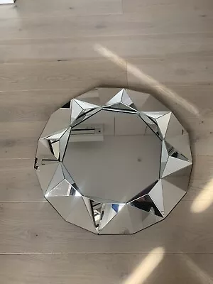 Heart Of House Round Faceted Mirror • £15
