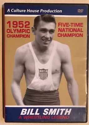 $25 • Buy Bill Smith Wrestling Olympic Champ NCAA UNI NEW DVD  Biography MikeChapman