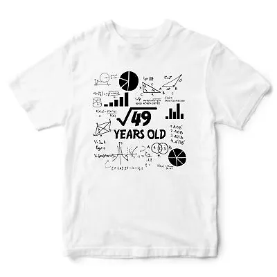 Square Root Age 7 T Shirt Kids Shirt School Maths School Subjects Math Calcul... • £12.99