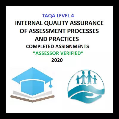 Level 4 Lead Internal Quality Assurance Complete Exemplar Assignment • £7.50