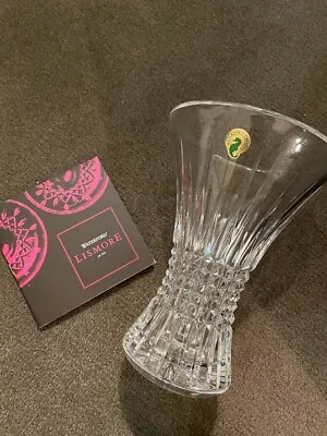 Waterford Lismore Diamond 8  Vase (flared Style Crystal Clear) • $225