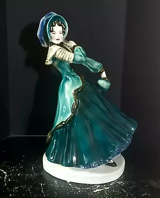 $85 • Buy Antique Goldscheider USA Art Deco Porcelain Figurine, 11.5  High.