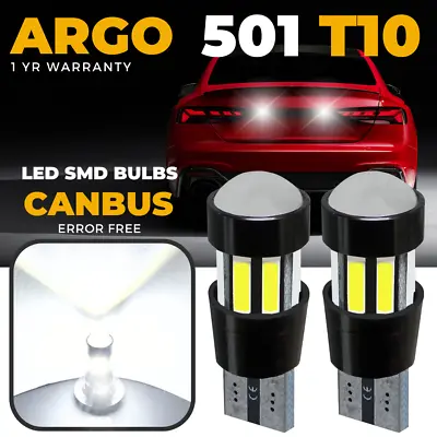 Fits Bmw 1 Series E87 5 Door Led Projector White Number Plate Light Bulbs 04-12 • $18.32