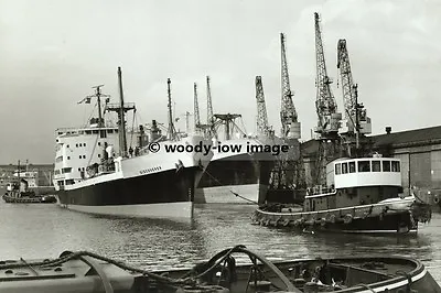 £2.20 • Buy Rp01126 - Harrison Line Cargo Ship - Discoverer & Tug - Print 6x4