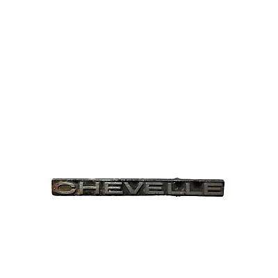 $22.50 • Buy VINTAGE 1970's CHEVY CHEVELLE GRILL EMBLEM GM# 3987072