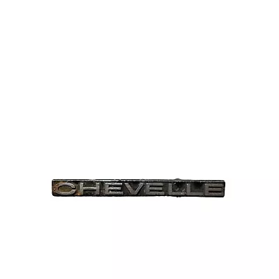 VINTAGE 1970's CHEVY CHEVELLE GRILL EMBLEM GM# 3987072 • $12.99