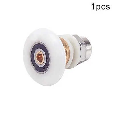 27/25mm Single Axle Sliding Door Roller Cabinet Wardrobe Sash Pulley Wheel • $9.02