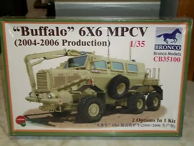 Bronco 1/35 Scale  Buffalo  6X6 MPCV (2004-2006 Production) - Factory Sealed • $65