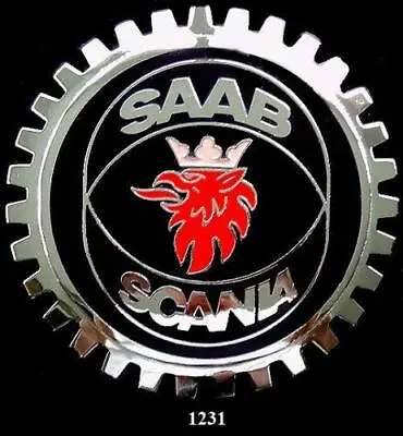 Saab Scania Automobile Grille Badge Emblem • $20.95