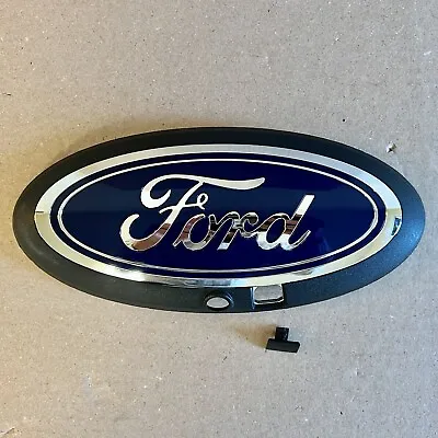 Oem 2021 2022 2023 Ford F150 Front Grill Emblem Grille Logo W Camera Washer Logo • $69.99