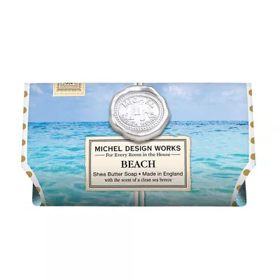 Michel Design Works Large 8.7 Oz Artisanal Bar Bath Soap Beach Ocean Sea Breeze • $12
