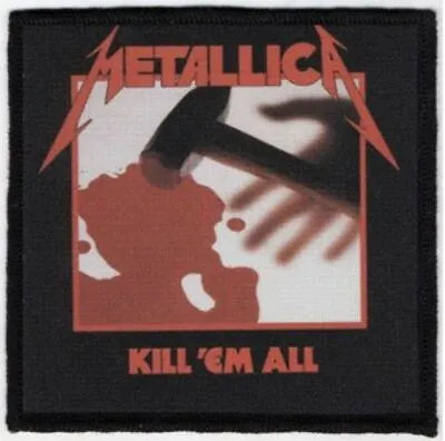 Metallica Kill Em All Sublimated Printed Patch M075P • $7.99