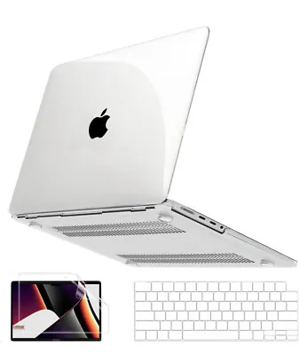 For MacBook Pro 16” Case Transparent Clear With Keyboard And Screen Protector • $14.99