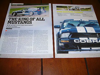 2007 Mustang Fr500gt Original Article • $11.35