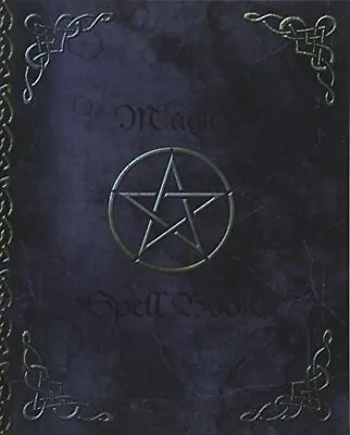 Magic Spell Book Of Shadows / Grimoire  Gifts   90 Blank Attractive Spells Re... • £9