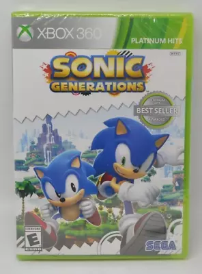 Sonic Generations (Microsoft Xbox 360 2011) STILL SEALED! • $5