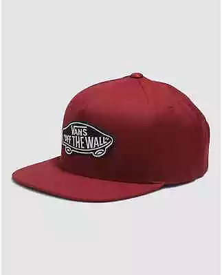 Vans Classic Patch Snapback Hat - Burgundy • $10