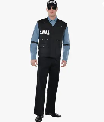 S.W.A.T Cop Adult  Halloween Costume • $29.99