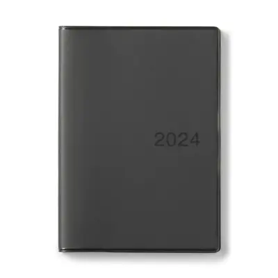 MUJI 2024 Monthly Weekly Yearly Planner DARK GRAY A5 (Starts December 23) USA • $20