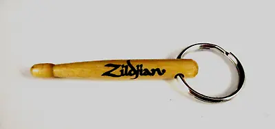 Zildjian Wooden Drum Stick (3.25 ) Key Ring Never Used (Circa 1970's-1980's) • $51.36