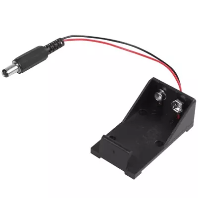 £3.47 • Buy 1X(9V Volt Battery Holder Box Case Plug 5.5X2.1 For  Breadboard  Supply H6Y9)