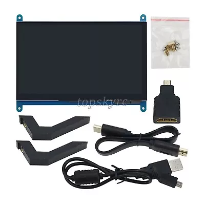 7  HDMI Display USB Capacitive Touch Screen IPS 1024x600 For PC Raspberry Pi Tps • $41.60