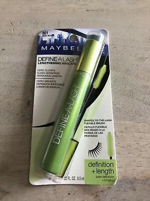 Maybelline Define-A-Lash Lengthening Mascara #801🌸💄🌸💄🌸💄 • $12.99