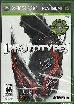 Prototype (Platinum Hits) Xbox 360 (Brand New Factory Sealed US Version) Xbox 36 • $31.29