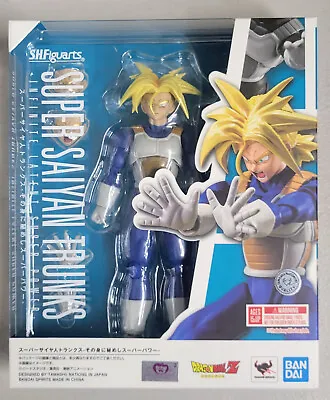 Bandai Tamashii S.H.Figuarts Dragonball Z Super Saiyan Trunks Super Power USA • $34.99