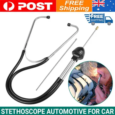 Car Abnormal Sound Diagnostic Mechanics Cylinder Stethoscope Auto Hearing Tool • $13.49