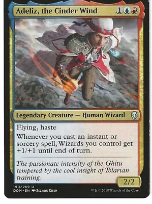 Wizard Instant Sorcery Magic MTG Custom Commander 100 Card Deck(Red/Blue) Adeliz • $26.99