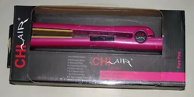 CHI Air Expert Ceramic Tourmaline Hairstyling 1” Flat Iron *Pure Pink* #CA1080 • $57