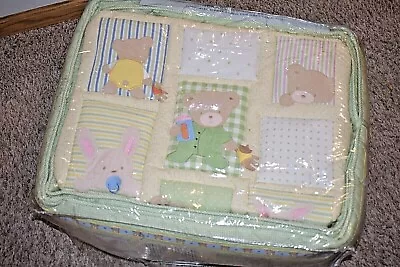 NWOT Vintage CARTER'S Hide & Seek Crib Set Comforter Fitted Sheet Skirt • $299.99