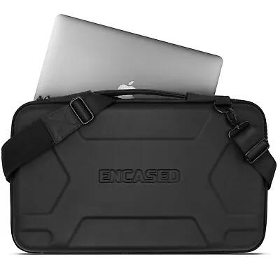 Hard Macbook 13”/14” Laptop Case Protective Cover With Strap & Luggage Sleeve • $29.99