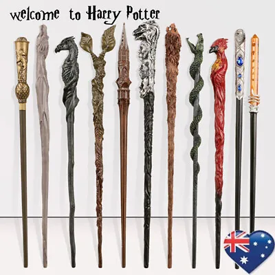 Harry Potter Phoenix Wand Dumbledore Voldemort Cosplay Resin Wands Box Toys Gift • $27.49