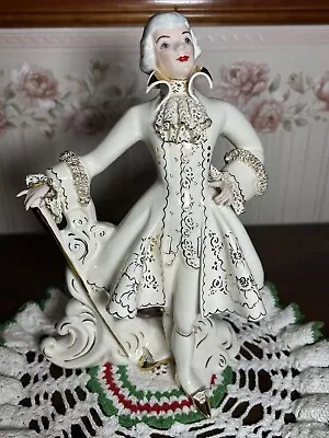 Vintage Pasadena Florence Ceramics Figurine Of Louis XVI • $74.99