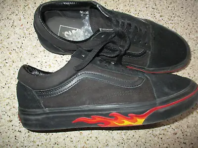 Men's Vans Flames Sneakers. Mens 7.5 Or Womens 9.0 • $7