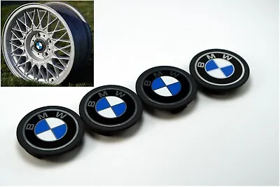 NEW BMW E30 14  & 15  Basketweave Center Cap Hub Cap Set X4 Euroweaves • $49.99