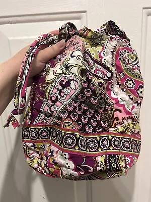 Retired Rare Vera Bradley Very Berry Paisley Ditty Drawstring Bag • $18.50