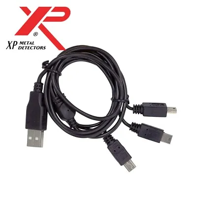 Genuine XP Deus/ORX 3-Way USB Charging Cable | Duchy Metal Detectors • £13.50