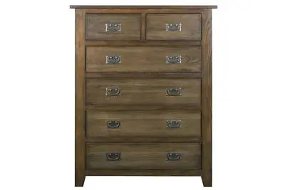 Crafters And Weavers Mission 6 Drawer Dresser - Walnut • $872