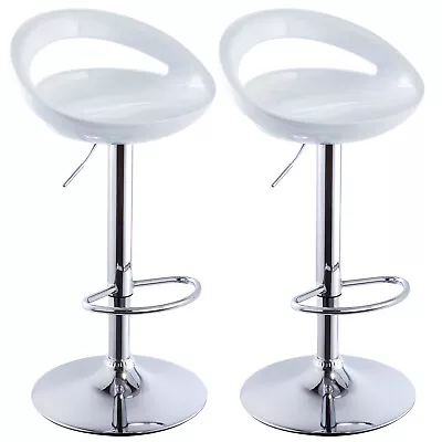 Modern Bar Stools Set Of 2 Barstools Adjustable Swivel Bar Chair For Kitchen Bar • $132.99