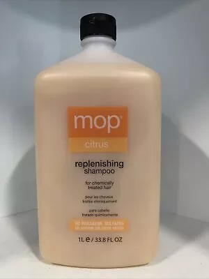 MOP Citrus Replenishing Shampoo 33.8 Oz For Chemically Treated Hair 100% Vegan • $30.99