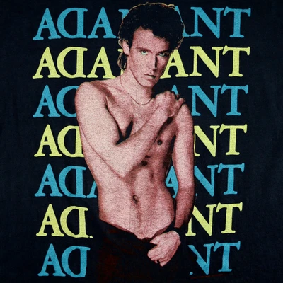 $22.79 • Buy Vintage Adam Ant Strips Tour Heavy Cotton All Size Black Men Women Shirt PK815
